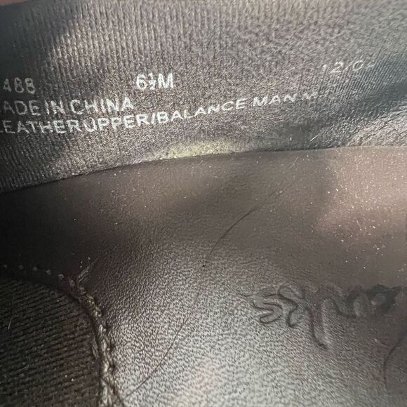 Clarks Dark Brown Leather Slip On Loafer Wedge Pump Dress‎ Work Women Shoes 6.5M - Picture 7 of 7